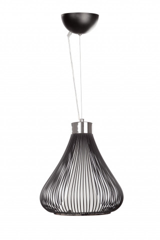 Lustra din metal Exota neagra, un bec - Img 2