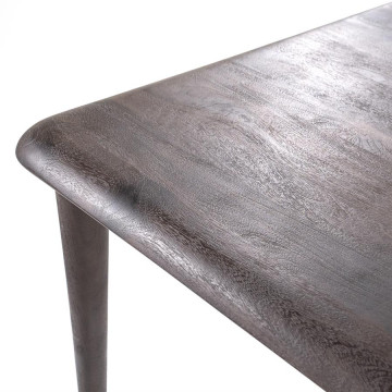 Masa de sufragerie din lemn de mango maro Darcy 140x140 cm - Img 2