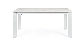 Masă dining extensibilă Briva, 6-10 persoane, blat ceramic, 160-220 x 90 cm - Img 4