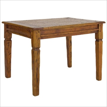 Masă extensibilă Chateaux, 8 persoane, din lemn masiv de acacia indiană, finisaj antichizat, 120-200x90 cm - Img 6