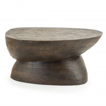 Masuta de cafea Cobble din lemn brun 75x59x35 cm