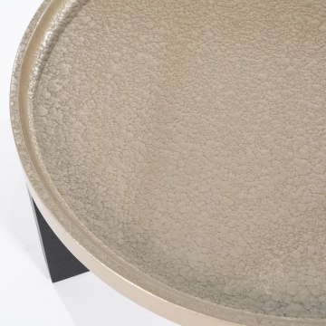 Masuta de cafea Mayson din MDF stejar bej 90x35 cm - Img 2