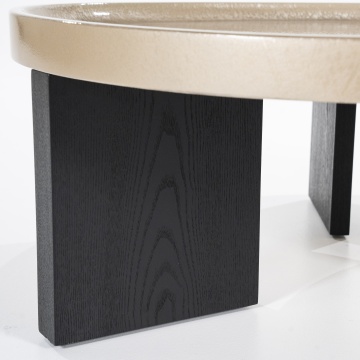 Masuta de cafea Mayson din MDF stejar bej 90x35 cm - Img 4