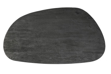 Măsuță de cafea Monterrey, din lemn de mango, negru, 135x76x38 cm - Img 8
