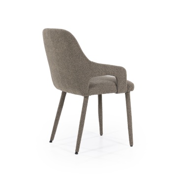 Scaun Fika din tesatura maro - Img 8