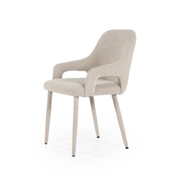 Scaun Fika din tesatura taupe - Img 2