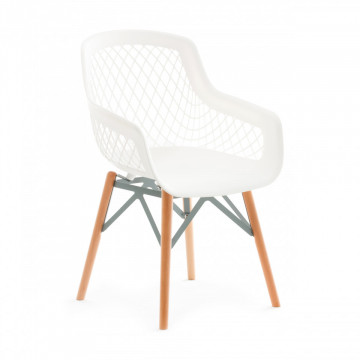 Scaun Minimalist alb - Img 1