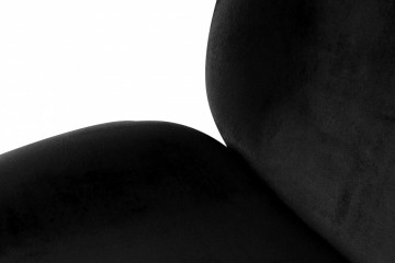 Set 2 scaune tapitate Charlize negre - Img 6
