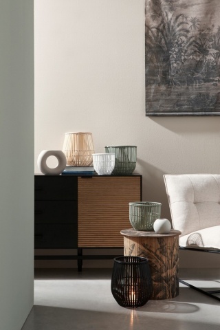 Set 3 măsuțe de cafea Nariko Ro, rotundă, din bambus și MDF, diametru 40 cm, înălțime 40 cm - Img 6