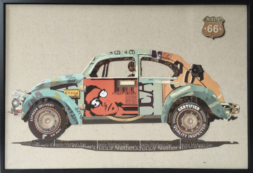 Tablou din hartie Automobile 62cm x 42cm - Img 1
