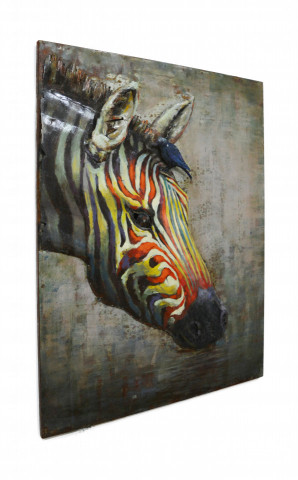 Tablou din metal Steppe I 60cm x 80cm - Img 3