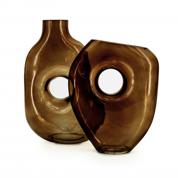 Vaza de sticla Nana 2 maro 26 cm - Img 2