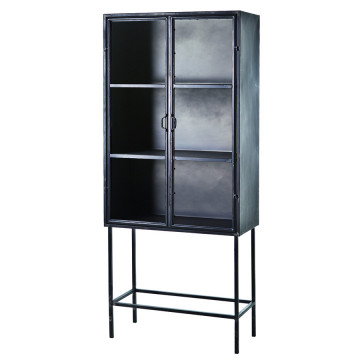 Vitrina din metal Ventana Collection, 2 usi - Img 2