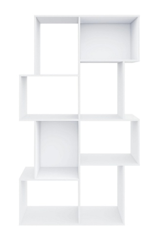 Bibliotecă Arctic din MDF albă 182 cm - Img 3