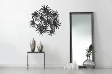 Decoratiune de perete din fier Domizil neagra - Img 2