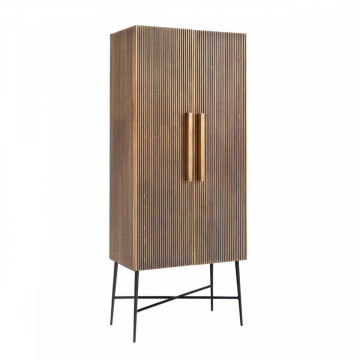 Dulap/Bufet din MDF si alama Ironville 180 cm - Img 1