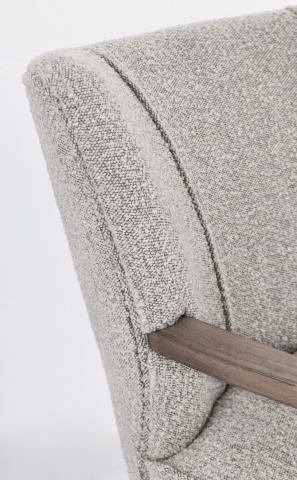 Fotoliu Moritz, bouclé, Stone, 66.5x73.5x81.5 cm - Img 6