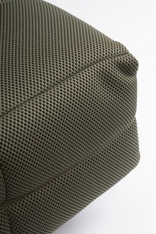 Fotoliu pivotant și reclinabil, din material textil, verde închis, 88.5x107x93.5 cm - Img 7