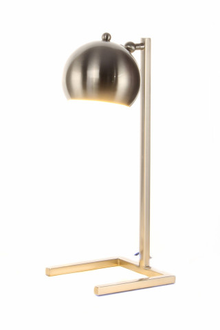 Lampa decorativa din fier Bruna argintie, un bec - Img 9