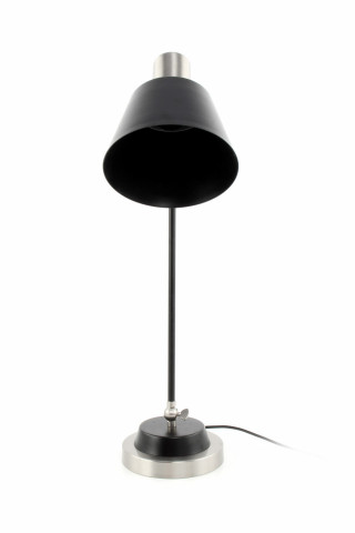 Lampa decorativa din fier Triumph argintie/neagra, un bec - Img 2