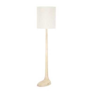 Lampadar Rine din lemn de mango natural 45x45x183,5 cm