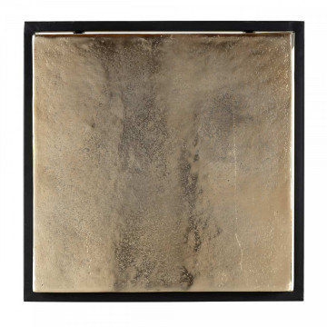 Masuta de cafea patrata din metal Calloway 61x42x42 cm aurie - Img 2