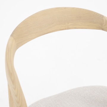 Scaun Rayven din lemn de frasin natural - Img 13