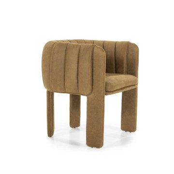 Scaun tapitat Liselore cognac - Img 3