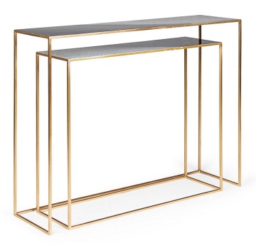 Set 2 console din metal cu finisaj emailat - Img 7
