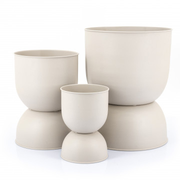 Vaza de ceramica Diablo mica alba 28 cm - Img 2