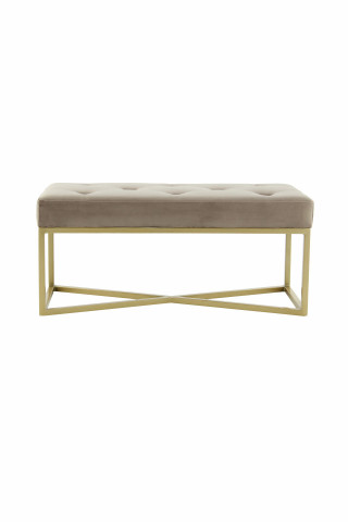 Bancheta Cameron Taupe / Auriu - Img 2