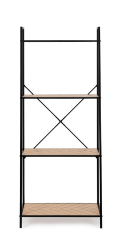 Bibliotecă Haldor cu 4 polițe din MDF 150 cm - Img 2