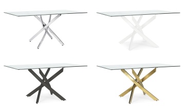 Blat din sticlă masă dining Modern, 160x90 cm - Img 4