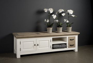 Comoda TV din stejar 190 cm - Img 2