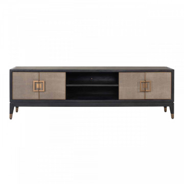 Comoda Tv din stejar Bloomingville 185 cm - Img 4