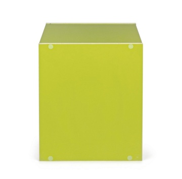 Cub raft cu poliță, verde, 35x29.2x35 cm - Img 4