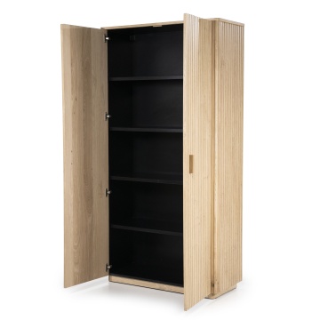 Dulap living Rosenborg din lemn de stejar 108,8x45,4x210 cm - Img 3