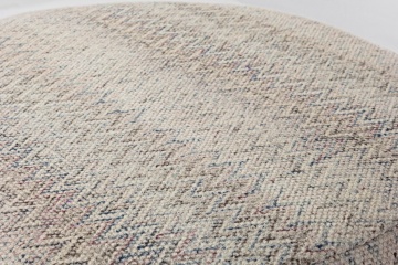 Fotoliu Elodie, din lemn masiv de mango și bumbac, finisaj mat, 70x72x102 cm - Img 6