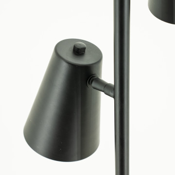 Lampă de podea Cole 34x24x156 cm neagră - Img 3