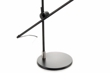 Lampa decorativa din fier Target argintie / neagra, un bec - Img 7