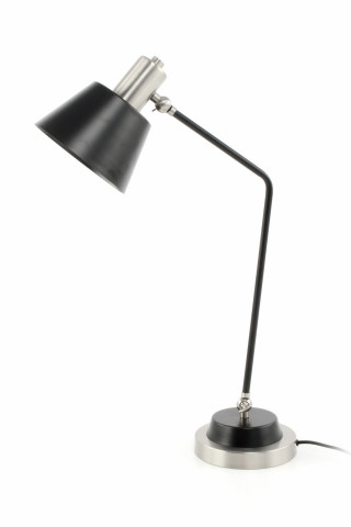 Lampa decorativa din fier Triumph argintie/neagra, un bec - Img 3