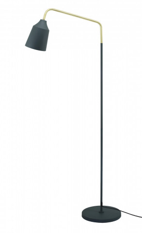 Lampadar din fier/cupru Capree albastru, un bec