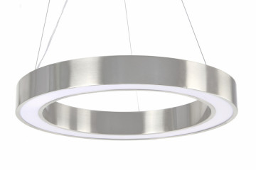 Lustra din PVC/fier Saturn argintie, LED - Img 5