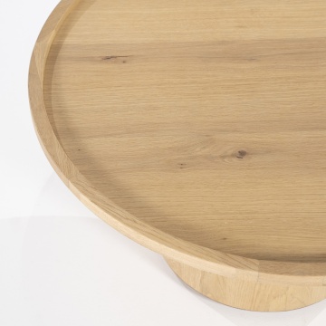 Masuta de cafea Leia din MDF stejar 80x32 cm - Img 2