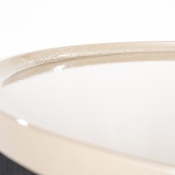 Masuta de cafea Mayson din MDF stejar bej 120x25 cm - Img 4