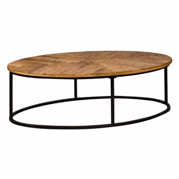 Masuta de cafea Viola din lemn de mango maro 135 cm