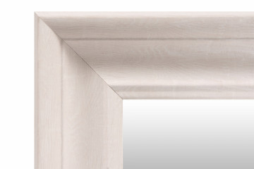 Oglinda dreptunghiulara cu rama din polistiren alba Scott, 45,5cm (L) x 36,5cm (L) x 5,2cm (H) - Img 3