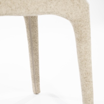 Scaun Dave din Tesatura, metal si lemn taupe - Img 14