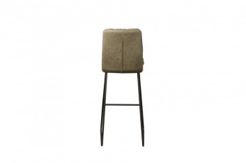 Scaun de bar tapitat Toro kaki - Img 2