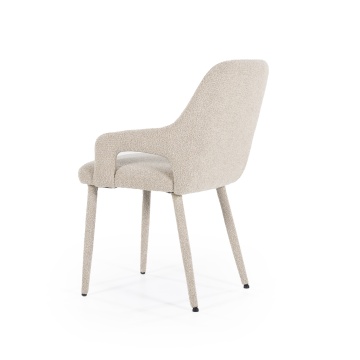 Scaun Fika din tesatura taupe - Img 4